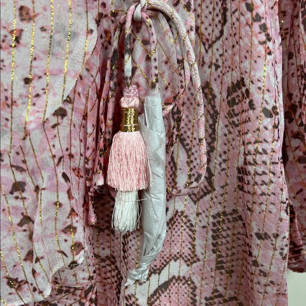 NWT Rococo Sands x Revolve Lexi Pink Snake Print Mini Dress Small - Picture 6 of 12